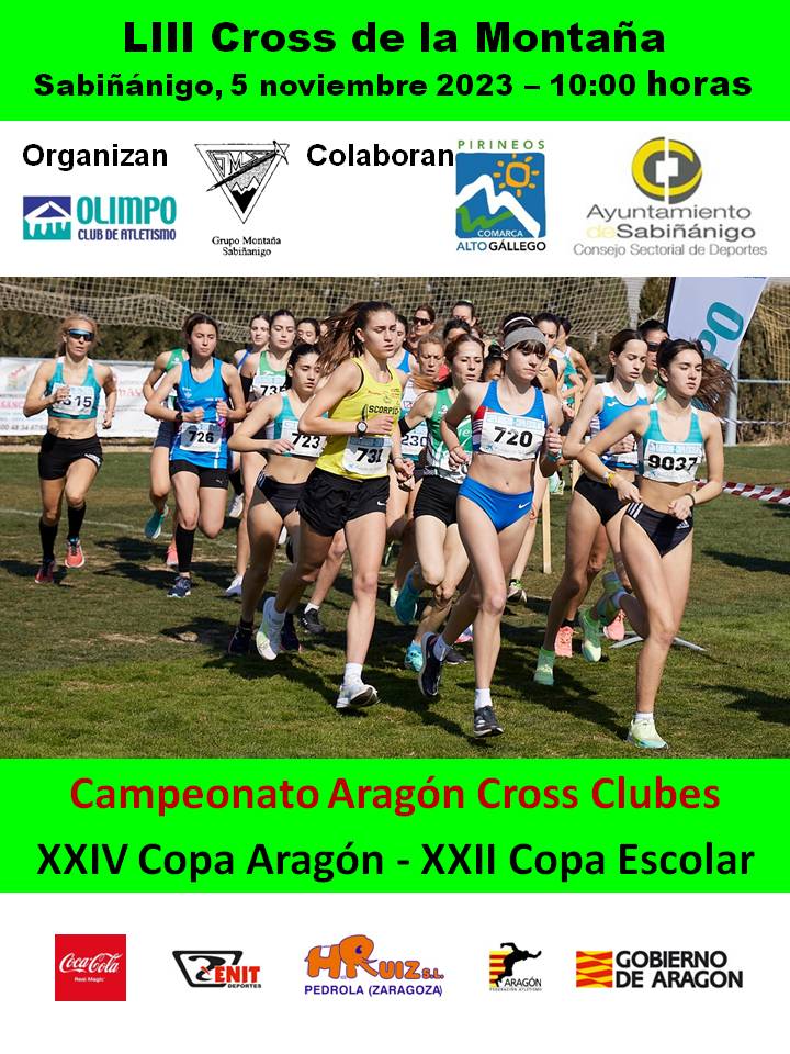 Copa de Aragn / Copa Escolar de cross 2023-24