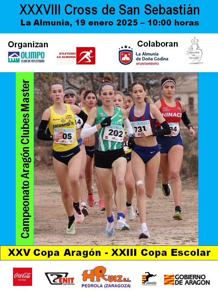 Copa de Aragn / Copa Escolar de cross 2024-25